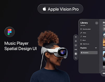 Apple Vision Pro Spatial UI Design