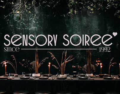 Sensory soaree/identity for the restaurant