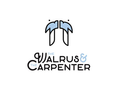 The Walrus & the Carpenter Logo Design
