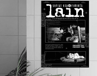 poster anime SERIAL EXPERIMENTS LAIN