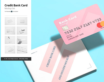 Credit / Bank Card Mockup