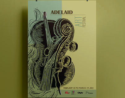 Adelaide Festival of Art Poster