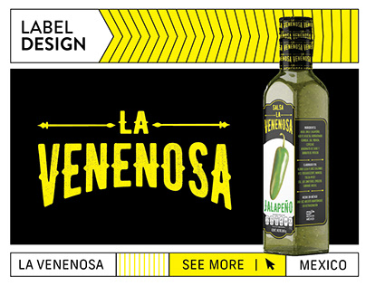 Logo and Label Design for a Mexican Jalapeño Salsa (MX)