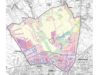 Integration of the city district - spatial planning