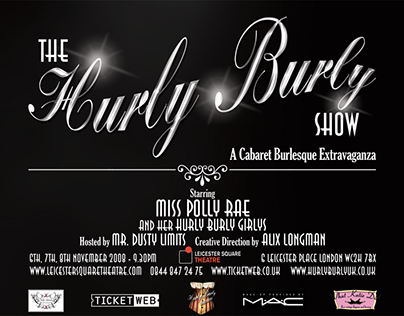The Hurly Burly Show Brochure