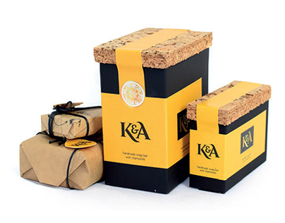 K&A organics logo, packaging and photo session