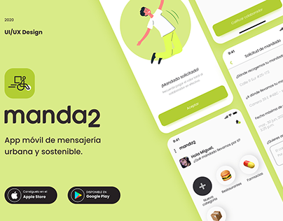 UI/UX | Manda2 - Ability for disability | Mobile App