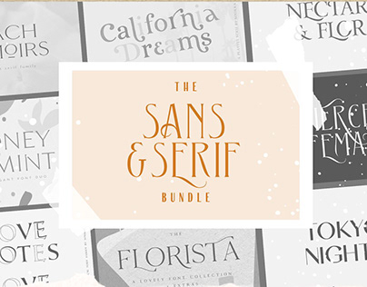 The Sans & Serif Bundle