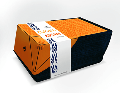 Octavius tea packaging design
