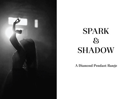 Spark And Shadow - A diamond pendant range
