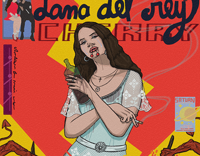 Lana del Rey - My cherries and wine, rosemary and thyme