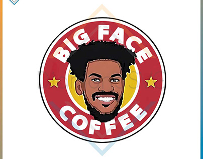 Big Face Coffee Jimmy Butler PNG Sublimation Design