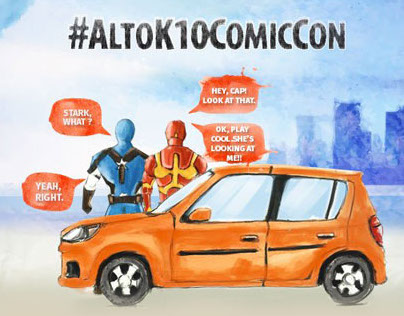 Alto K10 Comic Con Contest