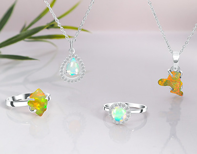 Opals-The October Birthstone Jewelry Collection