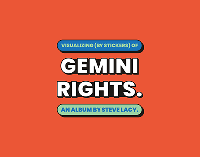 Visualizing Gemini Rights - Steve Lacy