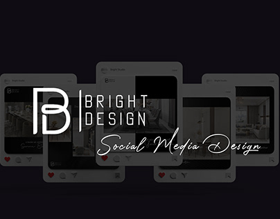 Project thumbnail - Bright Design Studio - Social Media Designs