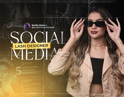 Design Social Media - Lash Designer