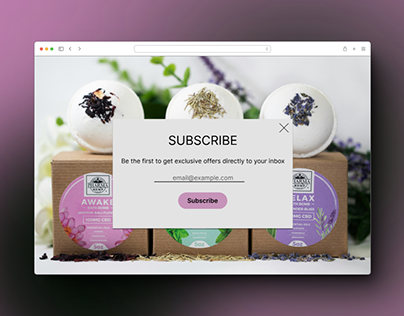 Daily UI 026 - Subscribe