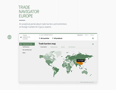 Trade Navigator Europe — analytical portal
