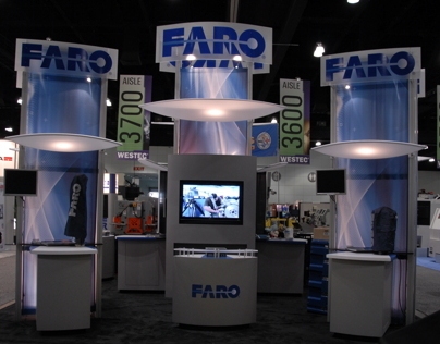 FARO: Tradeshow Exhibit Booth Design