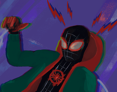 Spider-Man: Into the Spider-Verse. Fan Art