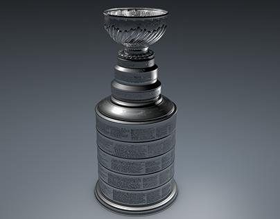 Stanley Cup Trophy 3D Model