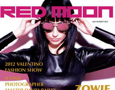 Red moon comtempory magazine