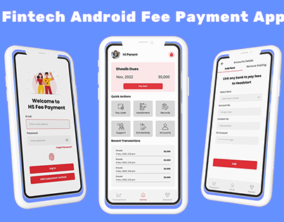 Andriod Fee Payment Fintech App