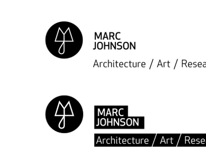 Marc Johnson logo and concepts