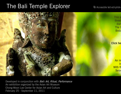 The Bali Temple Explorer