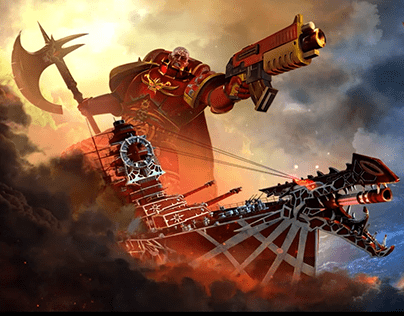 Warhammer & World of Warships Blitz