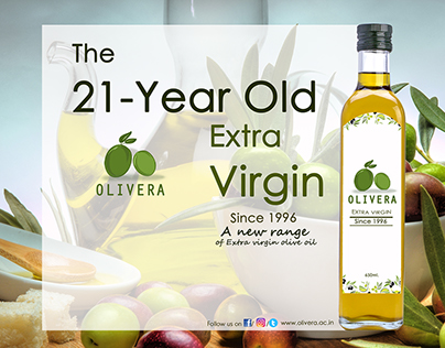 Poster for olive oil