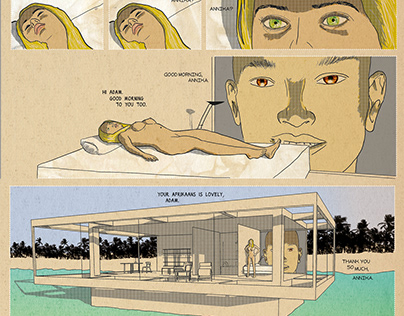 Work in progress: fragments from a graphic novel