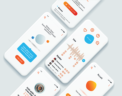 Winky - Communication at Work (Mobile App) | UX/UI