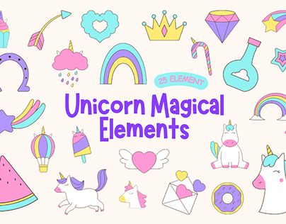 Magical Unicorn Elements