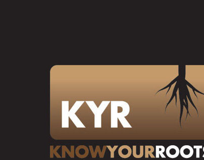 KYR Know Your Roots (diseño de logo)