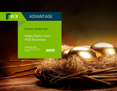 Kenya Commercial Bank: Advantage and Plutinum Easter Ad