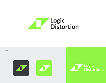 Logic Distortion l Gaming Company Logo l Logo Design