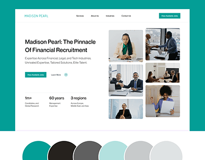 Website Redesign - Recruitment Agency