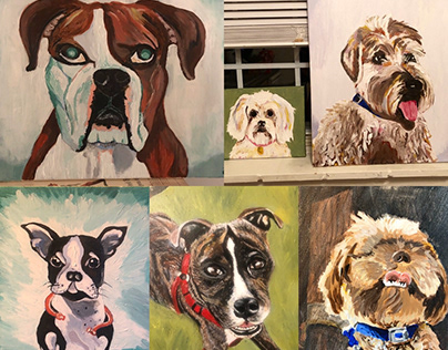 Commissioned Pet Paintings