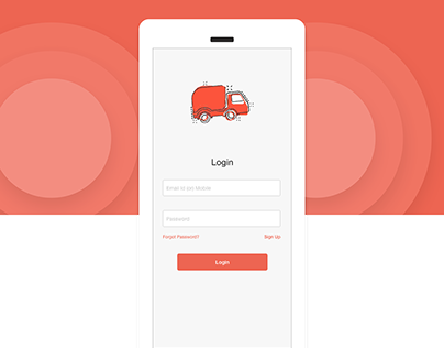 UI/UX | Truck App