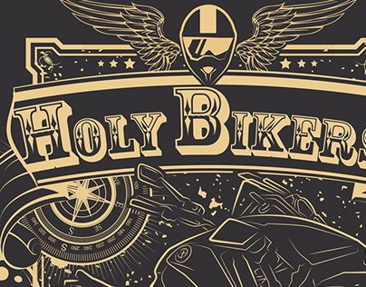Logo - Holy Bikers Motorcycle