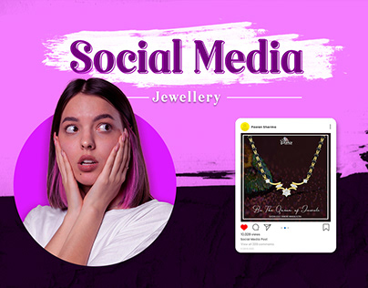 Jewellery social media post