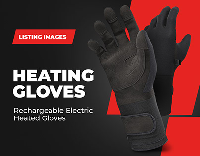 Amazon Listing Images & A+ / EBC / Heating Gloves