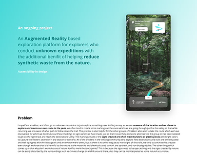 Augmented Reality - AR for expeditions and nature