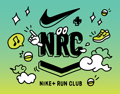 NIKE+ RUN CLUB | illustration