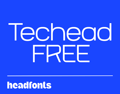 FREE Techead Technology Inovation Sans Serif Font