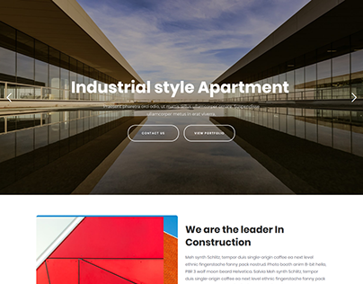 Intera - Interior Design & Architecture Website Templat