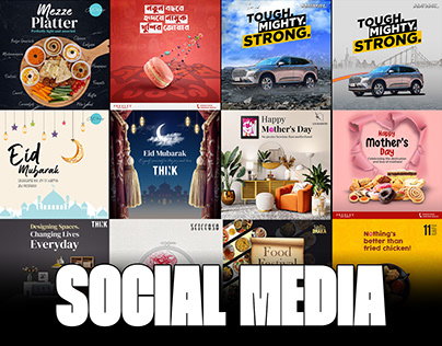 social media advertising banner post design
