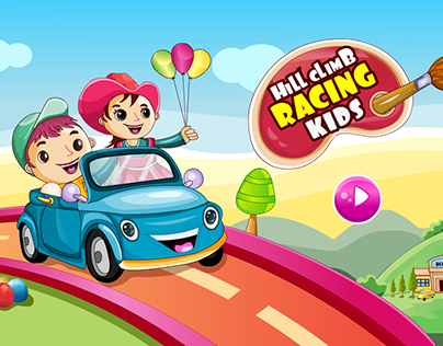 Hill climb Racing kids